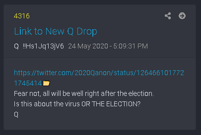 PART 3 - CONTINUED: America Warned Is Unprepared For Q & Trump’s Cataclysmic Destruction Of “Deep State” - Page 11 26e5d8d530305691e1b6afd577afdaa240c165f70a18be4bc00395d661fd20a3