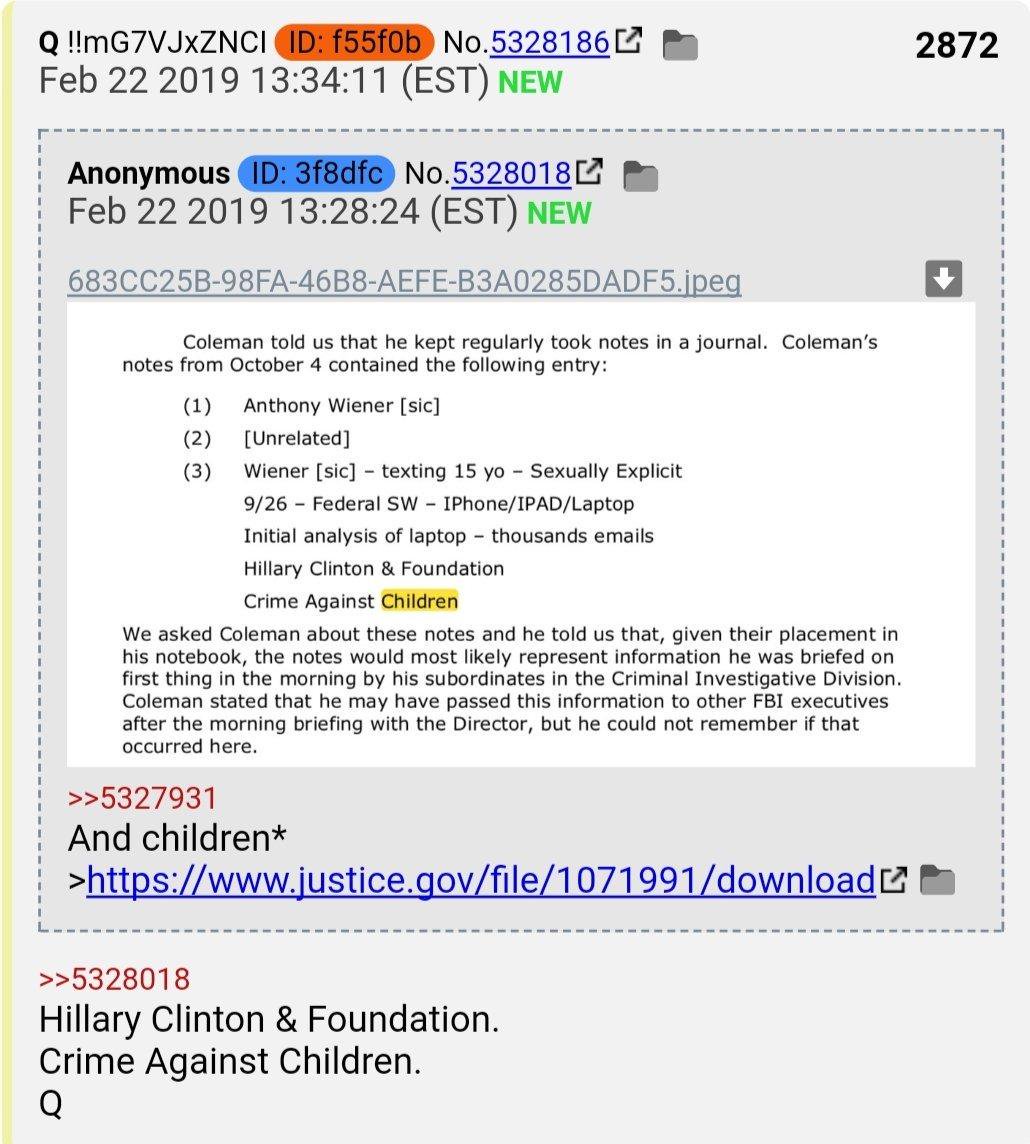 PART 2 - CONTINUED: America Warned Is Unprepared For Q & Trump’s Cataclysmic Destruction Of “Deep State” - Page 40 53178b30c31f3a299d00ff1e4a7214faa495b6361a4c81f23e8b8243658f25b6