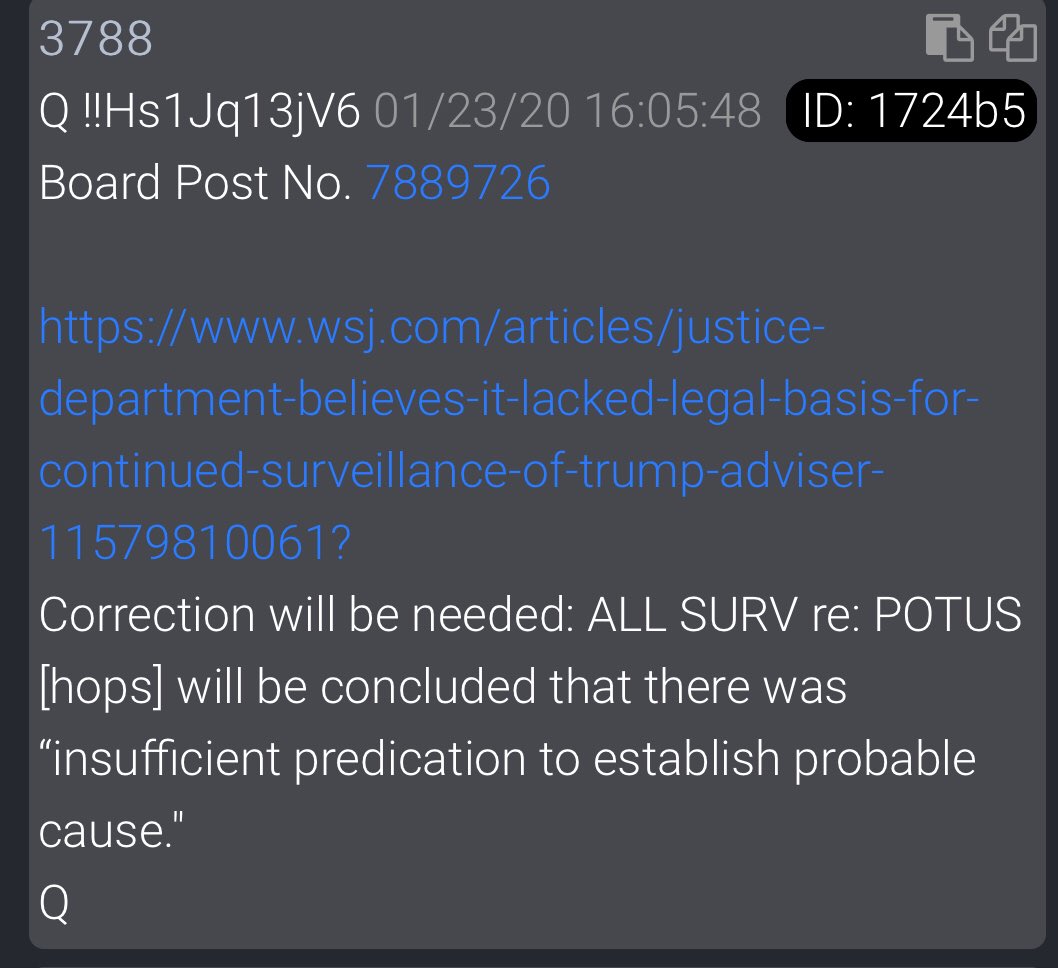 PART 3 - CONTINUED: America Warned Is Unprepared For Q & Trump’s Cataclysmic Destruction Of “Deep State” - Page 16 8ac8fe588bcd23016e3fe28fa44da07195f5b6c6711213982ee9166c03cb4369