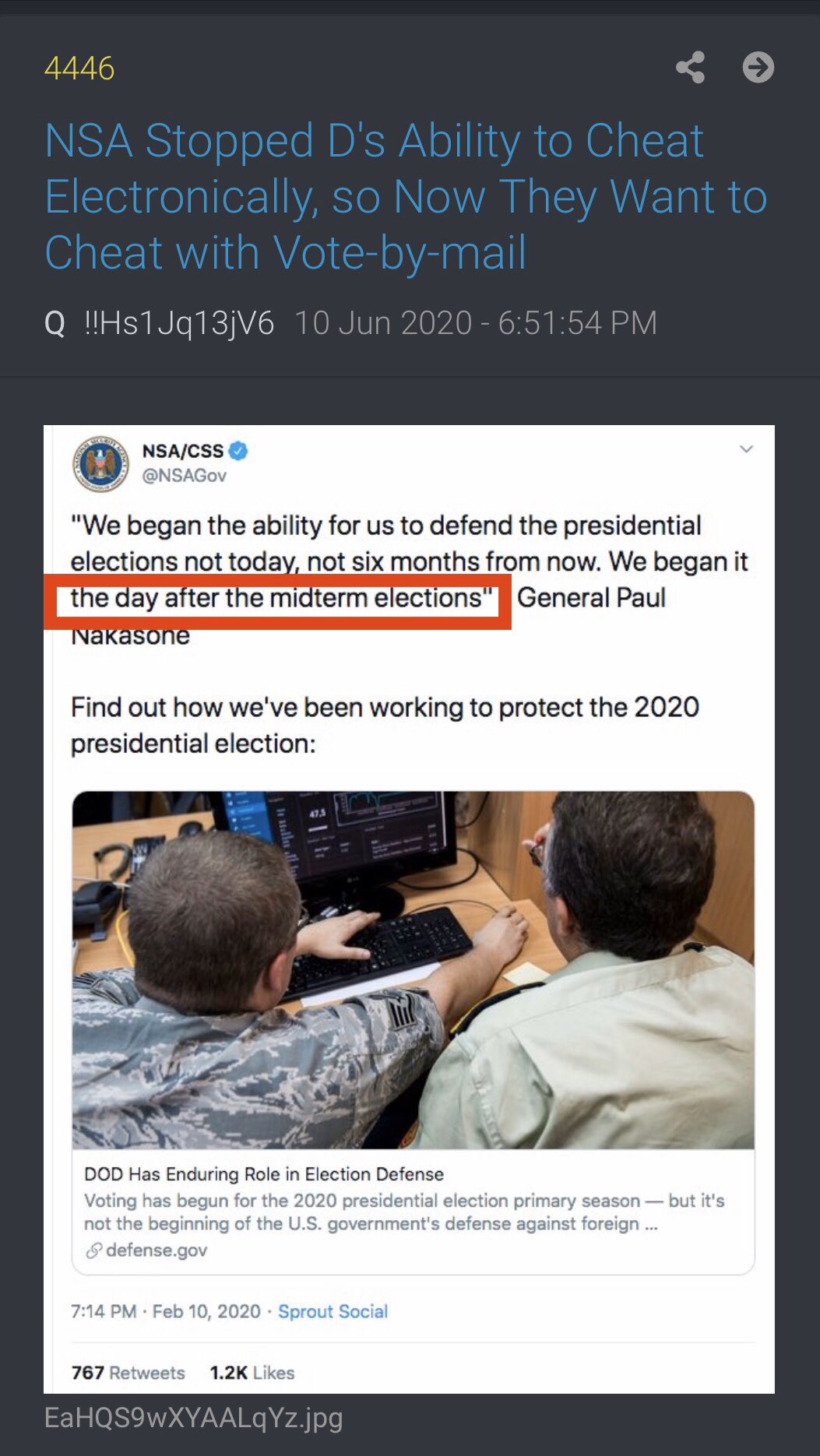 PART 3 - CONTINUED: America Warned Is Unprepared For Q & Trump’s Cataclysmic Destruction Of “Deep State” - Page 12 8e5f5329ec4b8eb932a735f262a03114a8c490b187c66a5049338268d590b0b0