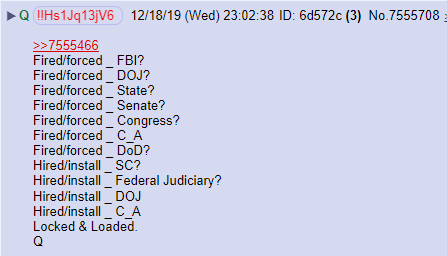 PART 3 - CONTINUED: America Warned Is Unprepared For Q & Trump’s Cataclysmic Destruction Of “Deep State” - Page 2 949e3daf5c71034147661bc1294db3f17b4e3aca5419cc7358fb769c1a0f2c0a