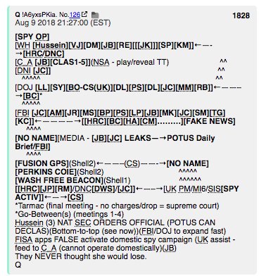 PART 2 - CONTINUED: America Warned Is Unprepared For Q & Trump’s Cataclysmic Destruction Of “Deep State” - Page 28 D8ab07048c6e5f79545feebb7a652efd7f35b4249bbbbda069c6d1d474b6770d